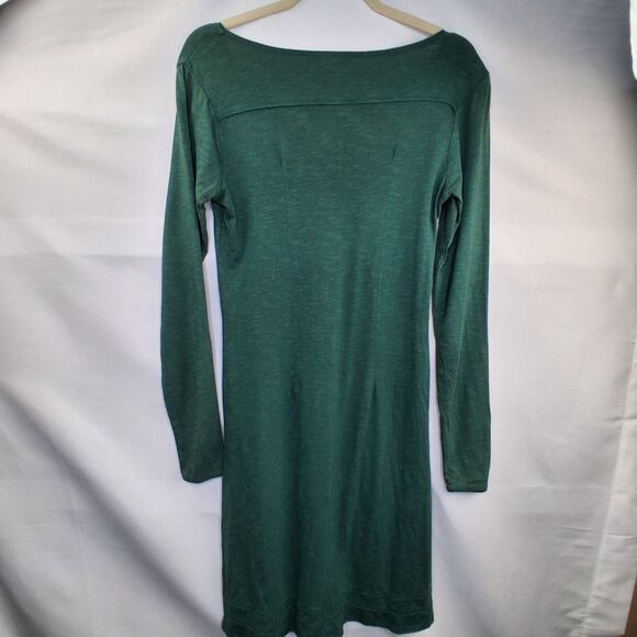Dress Long Sleeved Dress Horny Toad (Toad & Co) Green Heathered Size S - Picture 5 of 9